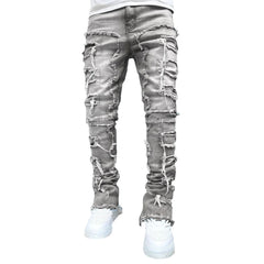 Sebastian | Schlanke Chino Hose in Grau