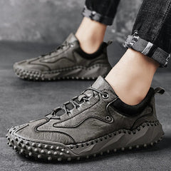 RalphMattew™ Kroko-Bequeme und stylische turnschuhe in Grau