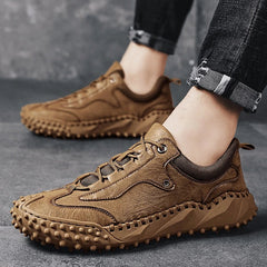 RalphMattew™ Kroko-Bequeme und stylische turnschuhe in Braun