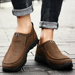 RalphMattew | Bequeme und Entspannende Trecker Schuh in Dunkelbraun