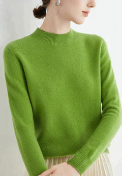 Wilhelmine - Lässiger Pullover in Grün