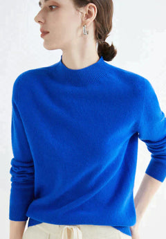 Wilhelmine - Lässiger Pullover in Blau