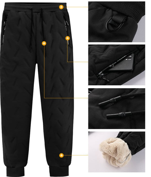 Anders – Unisex-Thermohose für den Winter – Fleecefutter