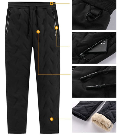 Anders – Unisex-Thermohose für den Winter – Fleecefutter