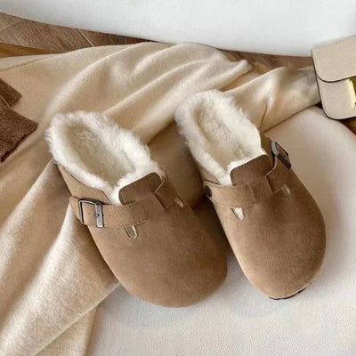 Zella - Unisex-Sandalen aus Leder im Boston-Stil