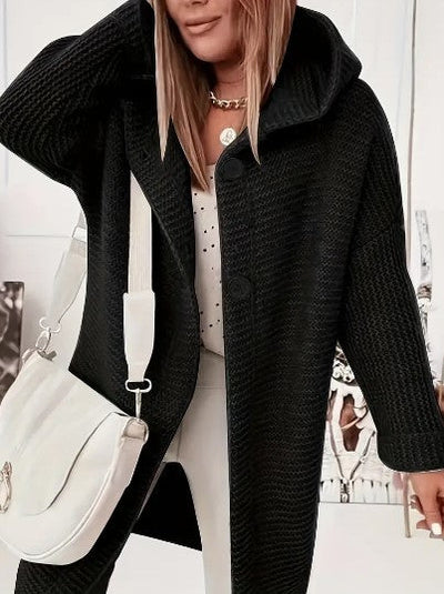 Gemütlich Cardigan für Damen | Mit Kapuze