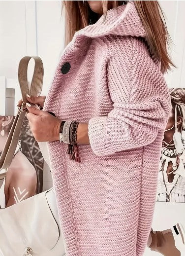Gemütlich Cardigan für Damen | Mit Kapuze