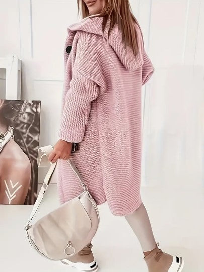 Gemütlich Cardigan für Damen | Mit Kapuze
