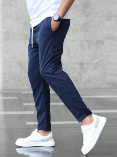 Sebastian | Komfortable Stretchhose in Blau
