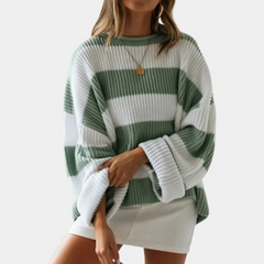 Adolfa | Unkomplizierter und schicker Sommerpullover in Grün