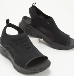Mathilde® | Die gemütlichen, bequemen und stylischen Sandalen in Schwarz