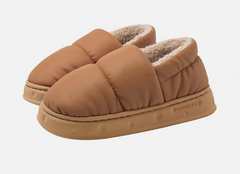 Unisex Warmer Hausschuhe | Winter in Braun