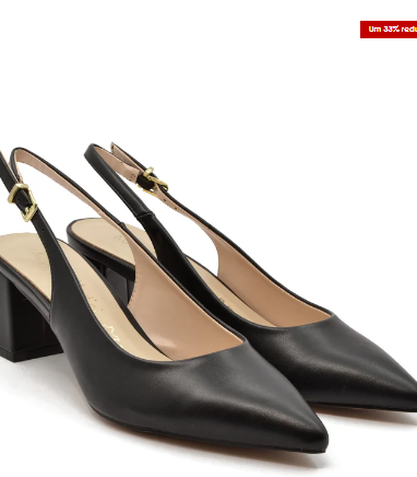 Maura® | Stilvolle schwarze Schuhe mit schwarzem Riemen