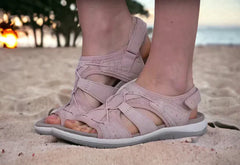 Nuria® | Sommersandalen für Damen in Rosa