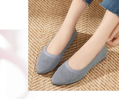 Marcela® | Graue orthopädische Ballerinas