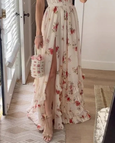 Dorothea® | Maxi Kleid mit Blumenmuster