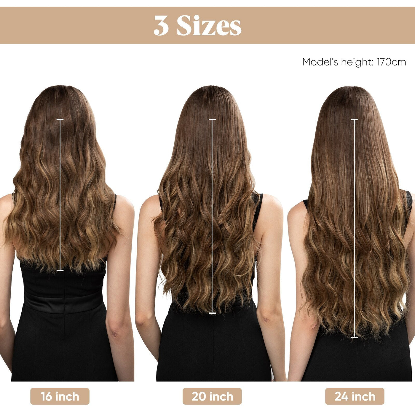 GlamSchleier™ Sofortige Haartransformation