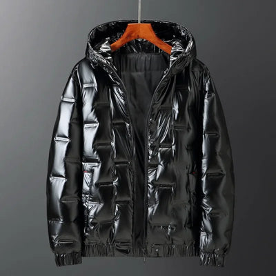 Herren Winter Daunen Jacke | mit Kapuze