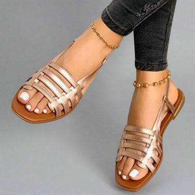 Adele | Handgefertigte Gladiator-Sandalen aus hochwertigem Material
