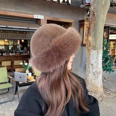 Anne™ – Elegante Wintermütze in Hellbraun