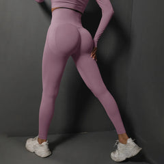 FitFlex Leggings Push Up in Hellviolett