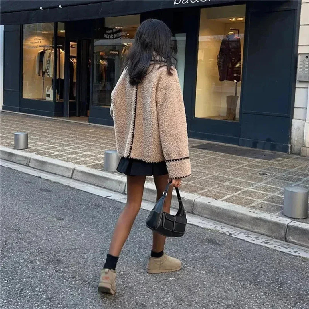 Angie - Flauschige Winterjacke