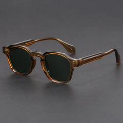 Tara | Vintage-Sonnenbrille mit kräftigem Rahmen in Amber