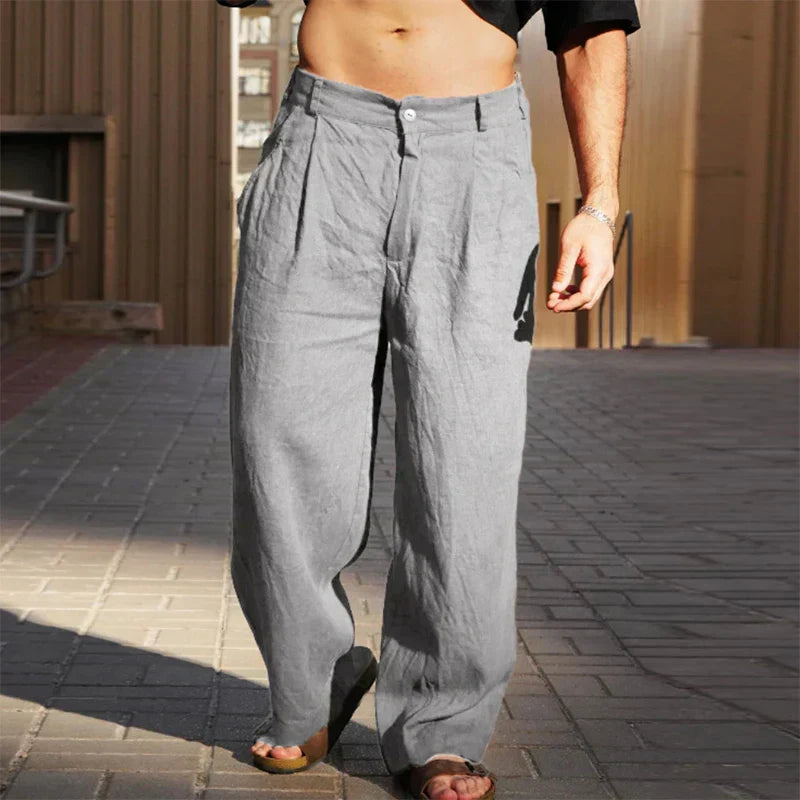 Romeo | WEITE LEINENHOSE