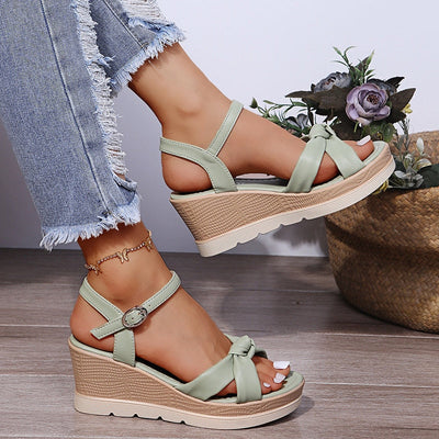 Crisscross Keilsandalen für Damen