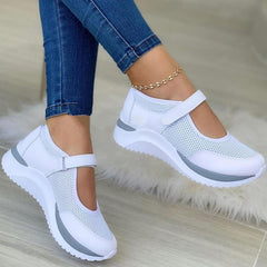 Maryam® | Schuhe mit dicken Sohlen in Weiß