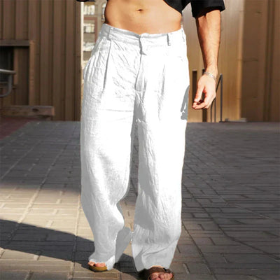 Romeo | WEITE LEINENHOSE