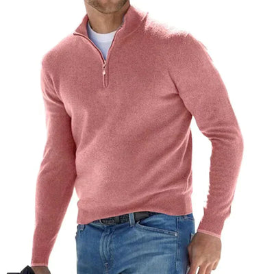 Ralf Polo - Modischer Reißverschluss-Pullover für Männer