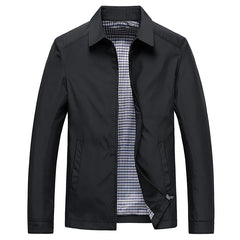 Atlas | Luxuriöse Herrenjacke in Schwarz