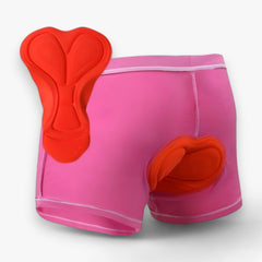 SeatCloud Gepolsterte Motorrad-Fahrshorts in Rosa