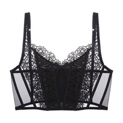 Kate | Italienische Schleife Bralette in Schwarz