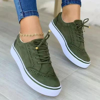 Angelina - Sneakers – Dicke Plateausohle