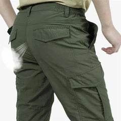Elon - Arbeits-Cargohose - Robustes Material in Armeegrün