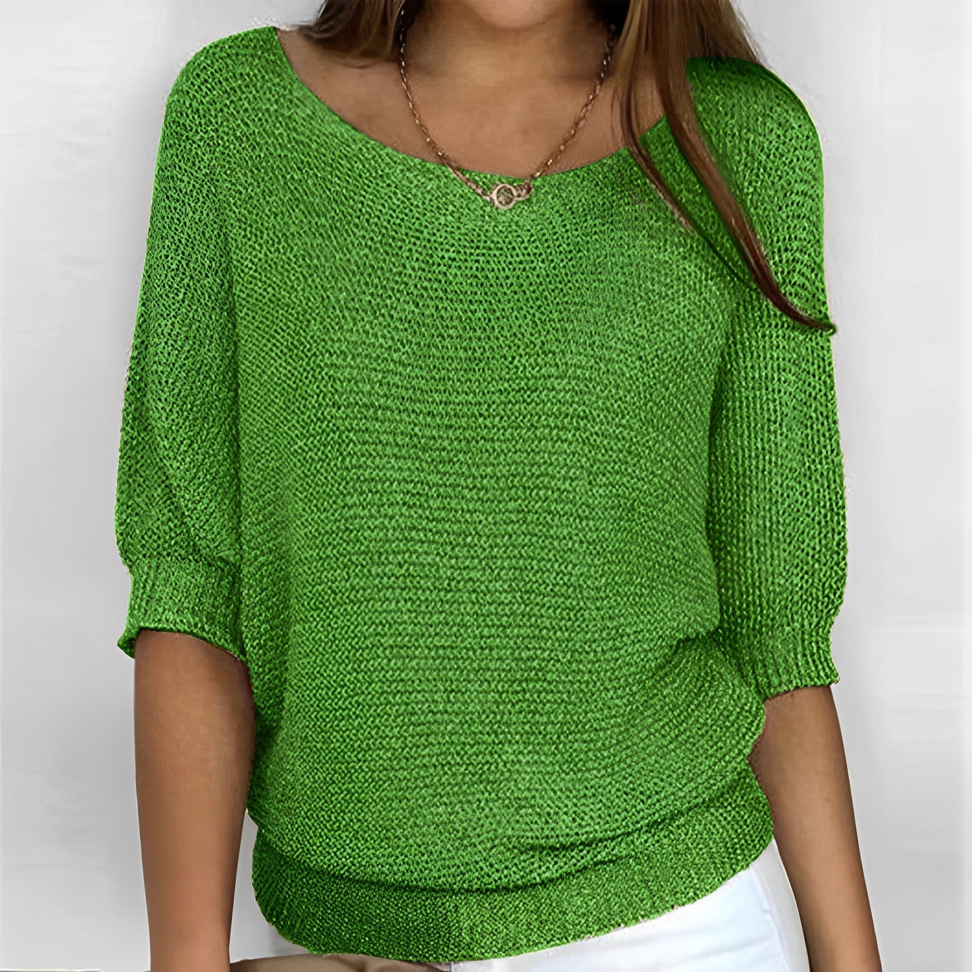 Selene - Neckholder‑Pullover