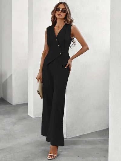 Claudia Damen-Zweiteiler mit tailliertem Blazer und Hose