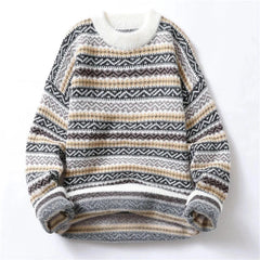 Anselmo - Warmer Damenpullover  - Gemütlicher Strickpullover Für Kalte Tage in Grau