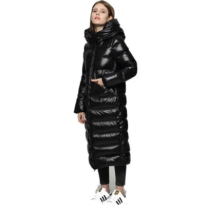 Damen Modische Daunen Jacke | Lang