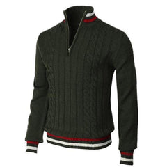Tristan - Eleganter Pullover für Herren in Grün