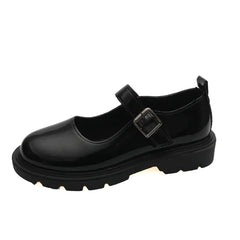 Klassische Dirndl Schuhe für Damen | Schwarz in Schwarz