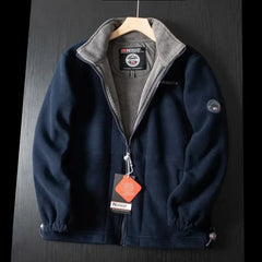 Norway™ - Premium Fleece Weste in Blau