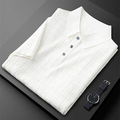 Christian - Premium polo shirt in Weiß