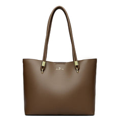 Maelie – Schultertaschen aus Leder in Braun