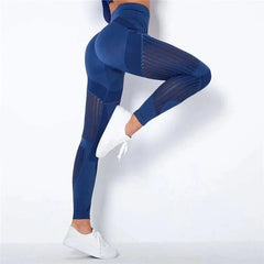 ShapeFit Anti-Cellulite Kompressionsleggings – Glättend & Stützend in Königsblau