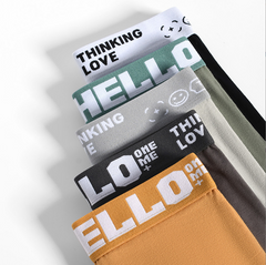 Ralphmattew HELLO Boxershorts Vereinigte Schmuckstücke 6+2 in 6er-Pack + 2 Gratis (eine von jeder Farbe)