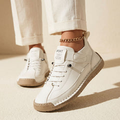 Claudia | Damen Sportliche Flexible Sneaker in Weiß