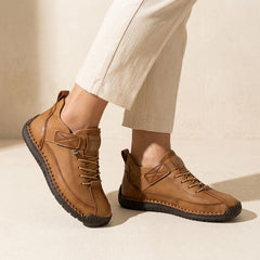 Claudia | Damen Sportliche Flexible Sneaker in Khaki